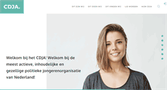 Desktop Screenshot of cdja.nl